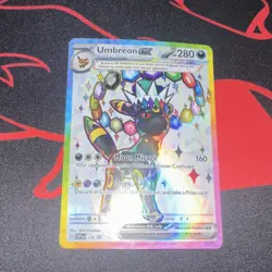 Pokemon TCG SVP EN Umbreon EX 176 Espeon EX 175 Holo 2 Card Lot - Image 2