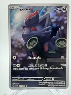 Zorua 075/064 IR - Illustration Rare - Shrouded Fable - Pokemon Card - NM/M - Image 1
