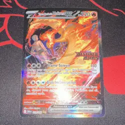 Pokemon TCG Destined Rivals Team Rocket's Moltres ex Holo Basic 3 Card Lot - Image 2
