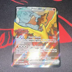 Pokemon TCG Destined Rivals Team Rocket's Moltres ex Holo Basic 3 Card Lot - Image 4