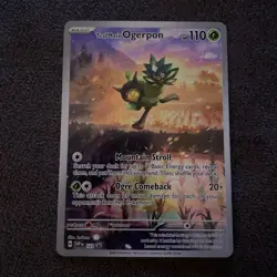 Teal Mask Ogerpon 123 Sv: Scarlet & Violet Promo Cards Holo - Image 1