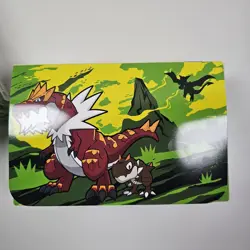 Dinosaur 130 Pokemon Double Deck Box And 65 Card Sleeve (tyrunt and tyrantrum) - Image 4