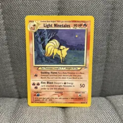 Pokemon Card - Light Ninetales Neo Destiny 50/105 Uncommon - Image 1