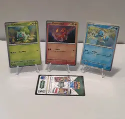 Pokemon TCG 151 Poster Collection Box Promo 3 Card Set + Code Card - Image 2