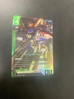 Gundam Card Game - Starter Deck Wings of Advance ST02 - English (No Bonus Pack) - Image 1