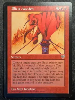 Illicit Auction - Mirage (MTG) - Image 1