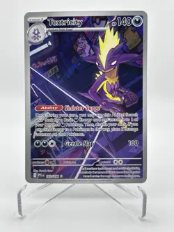 Toxtricity 103/094 Illustration Rare Phantasmal Flames Pokemon Near Mint - Image 1