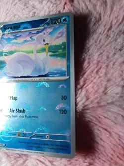 Swanna Poke Ball Pattern Holo 026/086 SV: White Flare Pokemon TCG - Image 3