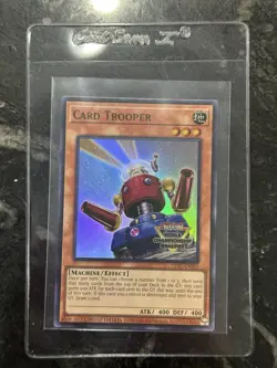 Card Trooper - Super Rare - WCQ Stamped - Top Cut - 25YC-EN003 - NM - Yugioh TCG - Image 1