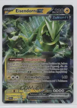 Iron Thorns ex German Pokemon Scarlet & Violet: Twilight Masquerade TWM #077 - Image 1