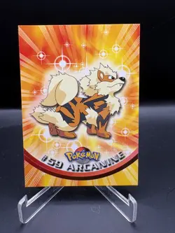 1999 Pokemon Topps Arcanine 59 NM - Image 1