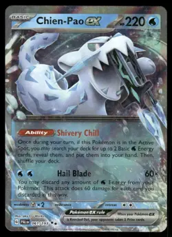 Chien-Pao EX 2023 Paldea Evolved Double Rare Pokemon Card 061/193 (NM) - Image 1