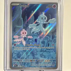 Pokemon Frillish 126/086 SV: White Flare Illustration Rare Full Art Holo 2025 - Image 1