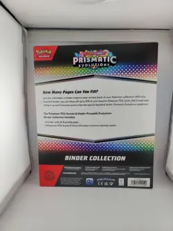 POKEMON PRISMATIC EVOLUTIONS Binder, Poster , Booster Bundle and Surprise LOT - Image 4