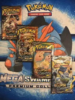 Spanish Pokemon Sol y Luna Eclipse Cosmico x1 Sealed Booster Pack Cosmic Eclipse - Image 2