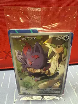N's Zorua 189 SEALED Journey Together Pokemon Black Star Promo - Image 1