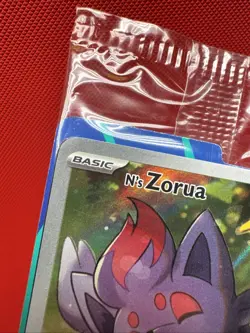 N's Zorua 189 SEALED Journey Together Pokemon Black Star Promo - Image 3