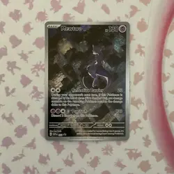 Mewtwo 052 Illustration Rare Pokemon TCG Sv: Scarlet & Violet 151 Promo - Image 1