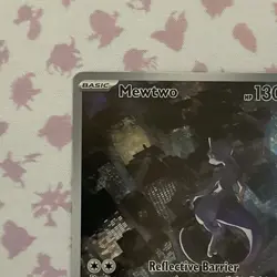 Mewtwo 052 Illustration Rare Pokemon TCG Sv: Scarlet & Violet 151 Promo - Image 2