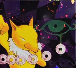 Pokemon Dark Hypno Articuno Golbat Alakazam Persian Golduck Rainbow Holo Swirl - Image 3