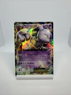 Pokemon TCG Mewtwo-EX XY Black Star Promos XY183 Regular Promo - Image 1