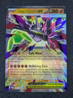 Mega Zygarde ex Pokemon Perfect Order POR 047/088 Double Rare - Image 1