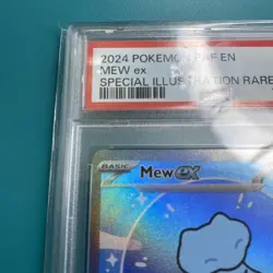 Bubble Mew EX TCG Paldean Fates Card 232/091 PSA 9 Special Illustration Rare 🫧 - Image 3