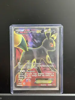 Umbreon EX Full Art Ultra Rare Holo 119/124 Fates Collide 170 HP Pokemon TCG - Image 1