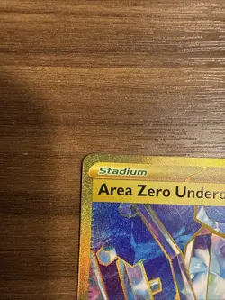 Area Zero Underdepths 174/142 NM/M SCR EN SV07 Stellar Crown Gold Pokemon TCG - Image 2