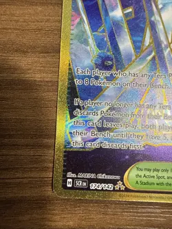 Area Zero Underdepths 174/142 NM/M SCR EN SV07 Stellar Crown Gold Pokemon TCG - Image 5