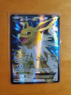 Jolteon EX 2017 Pokemon Mega Powers Collection Promo #28A Full Art - Image 1