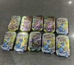 Pokemon TCG - Prismatic Evolutions Mini Tins x 10 Tins Brand New and Sealed - Image 1