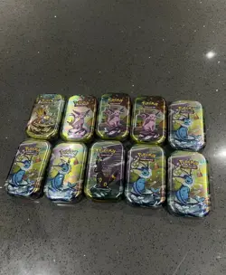 Pokemon TCG - Prismatic Evolutions Mini Tins x 10 Tins Brand New and Sealed - Image 2