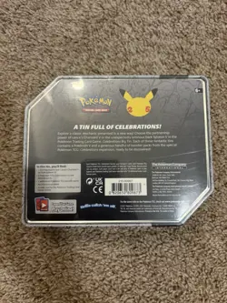 Pokemon 25th Anniversary Celebrations Tin - Lance’s Charizard V - Sealed - Image 2
