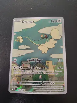 Pokemon TCG Drampa Scarlet Violet Temporal Forces 184/162 - Image 1