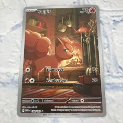 Pokemon Vulpix Me01 Mega Evolution 138/132 Holo Illustration Rare Basic 70 HP - Image 1