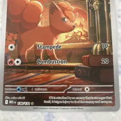 Pokemon Vulpix Me01 Mega Evolution 138/132 Holo Illustration Rare Basic 70 HP - Image 3