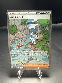 Pokemon Lana's Aid SV06 Twilight Masquerade 219/167 Special Illustration Rare - Image 1
