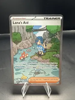 Pokemon Lana's Aid SV06 Twilight Masquerade 219/167 Special Illustration Rare - Image 2