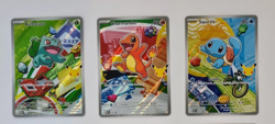 Pokemon TCG First Partner Illustration Collection Series 1 Kanto GEN 1 Starters - Image 1