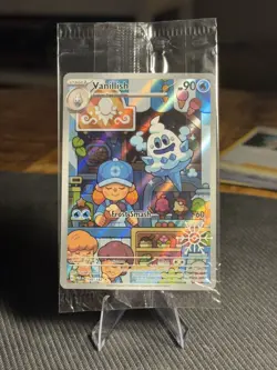 ❄ Pokemon TCG Vanillish -Holiday Calendar 190/182 Stamped Holo Sealed ❄ - Image 1