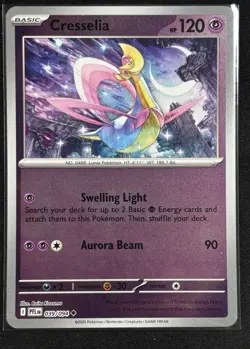 Pokemon - Cresselia 039/094 - Phantasmal Flames Reverse Holo - NM - Image 1