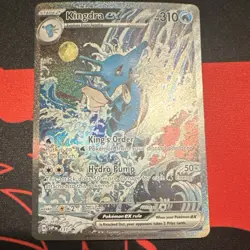Pokemon Kingdra ex EX 310 HP Sv: Scarlet & Violet Promo Holo 131 English - Image 1