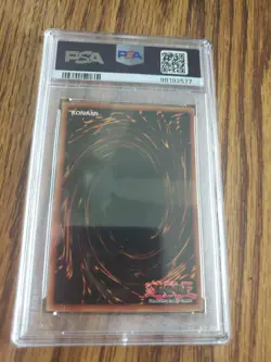 2002 Yu-Gi-Oh LOB-091 Silver Bow & Arrow Legend Blue Eyes 1ST Edition PSA Mint 9 - Image 2