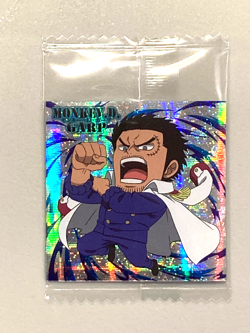 Monkey D Garp - SW12-12 GR - One Piece Wafer Sticker Japanese - Image 1