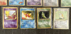 💥RARE💥Pocket Monsters Japanese 12 Card Lot Mixed Series—Heavily Played - Image 4