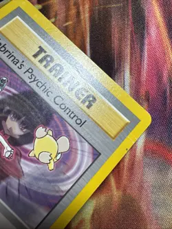 Pokemon TCG Trainer Card Sabrina’s Psychic Control 121/132 LP - Image 3