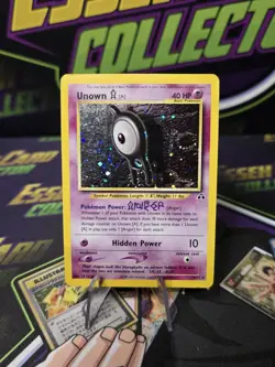 Pokemon Unown Card Neo Discovery 14/75 Holo Rare - Image 1