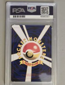 1998 pikachu illustrator card PSA 9 holo Rare Pokemon P.M. Japanese Promo - Image 2