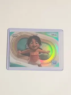 2025 Topps Chrome Disney #11 Simea Teal Refractor #160/299 Numbered Card - Image 1